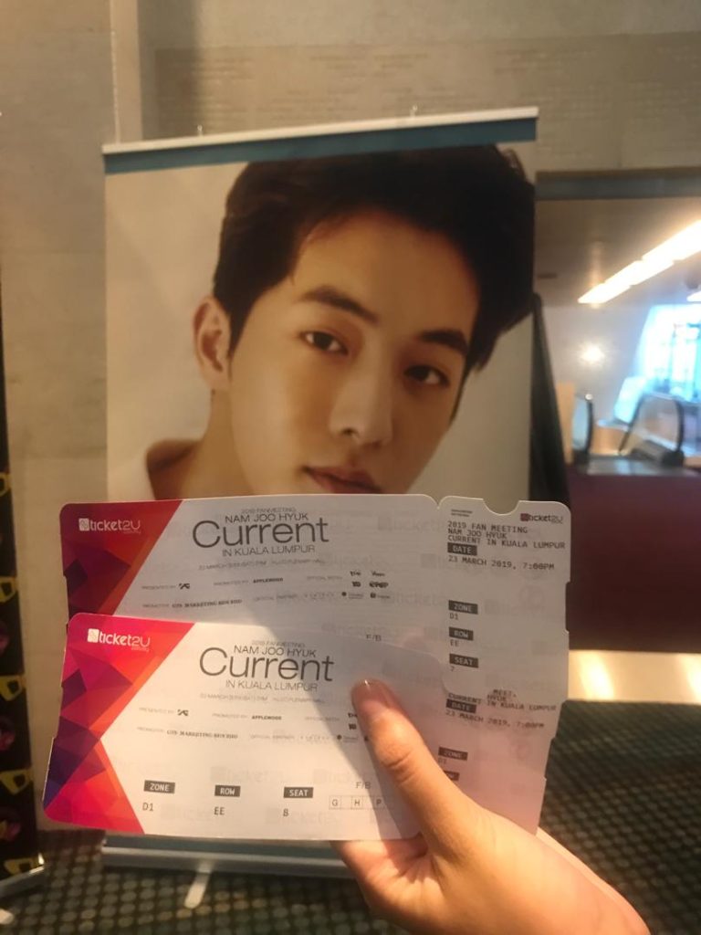 Perkara Menarik Sewaktu Fanmeeting Nam Joo Hyuk 'Current' Di Malays3ia 4 IMG 20190323 WA0024