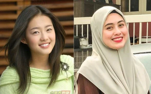 Tak Kurang Cantiknya, Ini Senarai 6 Artis Wanita Malaysia Yang Wajah Seiras Artis Korea 5 bw82