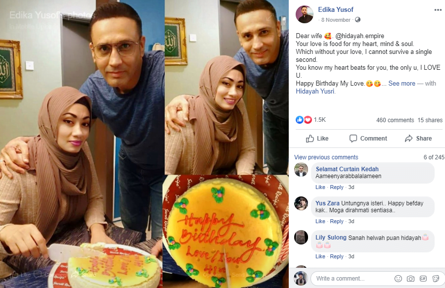Edika Yusof Sanggup 14 tahun Jaga Isteri Lumpuh, Tahap Kesetiaan Dibanding Dengan Da’i 2 27