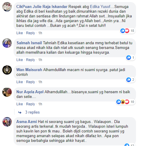Edika Yusof Sanggup 14 tahun Jaga Isteri Lumpuh, Tahap Kesetiaan Dibanding Dengan Da’i 9 36