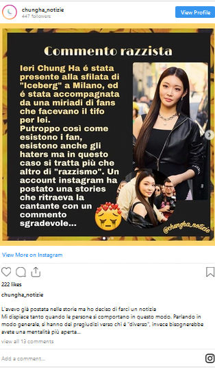 Kim Chung Ha Mendapat Komen Rasis Semasa Berada Di Milan Dan Ini Reaksi Netizens 3 1 19