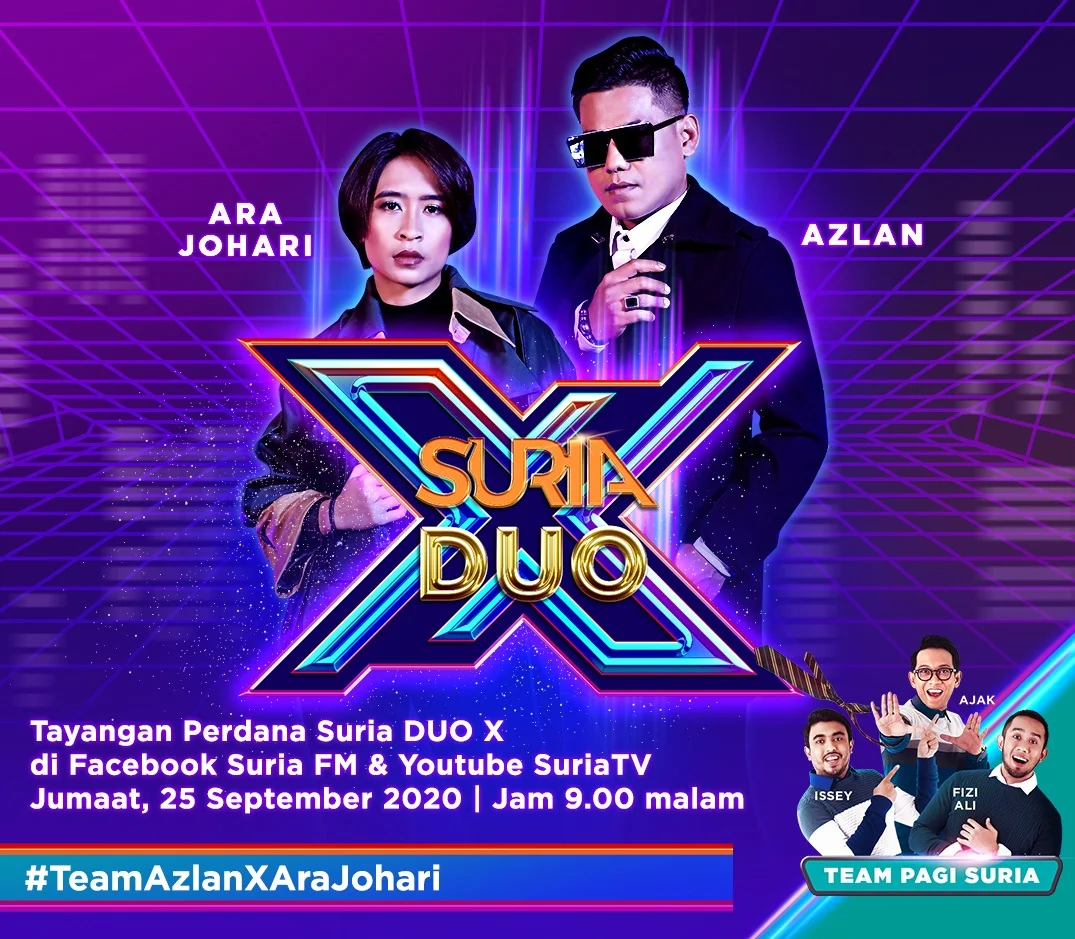 Gabungan Azlan & The Typewriter, Ara Johari Buat Ramai Tertunggu tunggu 2 DUO AZLANXARA JOHARI SURIADUOX ig post 1 1
