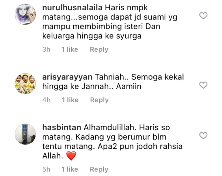 “Muda tapi matang.” -Ramai puji cara Harris Alif jawab soalan tentang penikahan 2 2 3