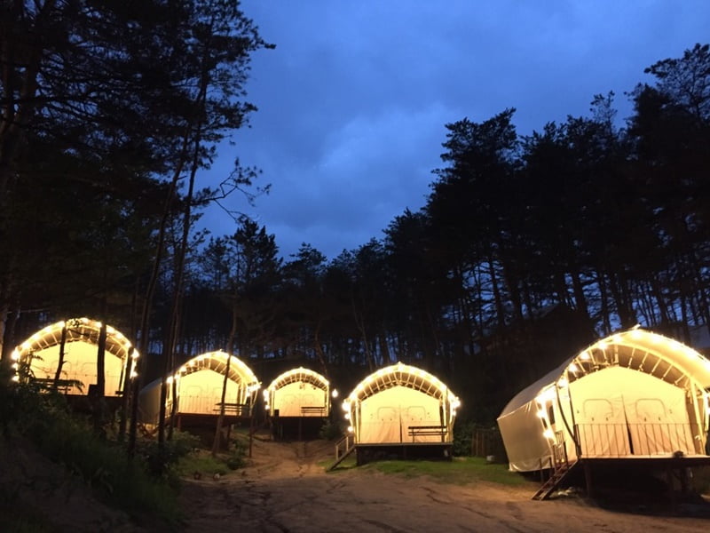 25 Lokasi Best Di Gangwon, Korea Selatan Yang Kaki Travel Mesti Pergi 19 Nightsky Glamping Sokcho
