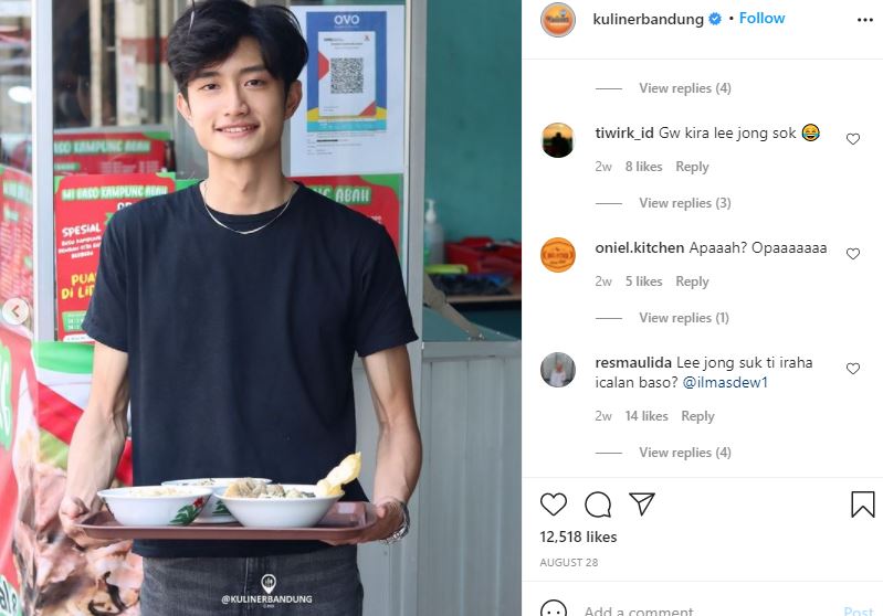 Penjualnya Persis Artis Korea, Netizen Tiba-Tiba Rasa Nak Makan Bakso 1 qqqq