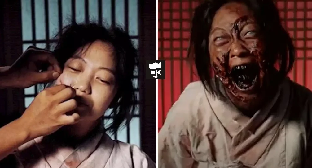 mekap zombie
