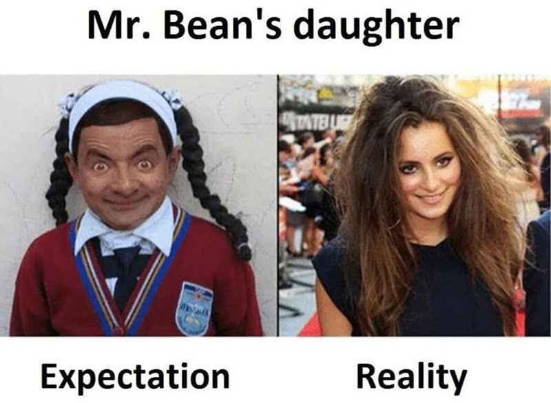 Anak Perempuan ‘Mr. Bean’ Ini Cun Melecun, Agak-Agak Ikut Muka Siapa? 2 qas