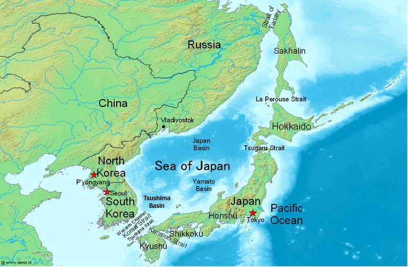 Netizen Jepun Bengang Dan 'Claim' Nama Laut Dalam Lirik Lagu Jin BTS 3 Sea of Japan Map en