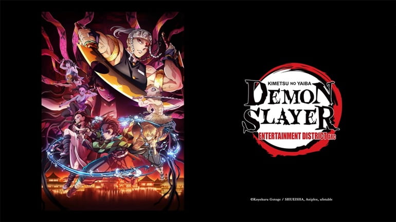 Aktor Kim Soo-hyun Menangis Tengok ‘Demon Slayer: Mugen Train’ Di Panggung Wayang 4 demon slayer kimetsu no yaiba entertainment district arc sub indo viu