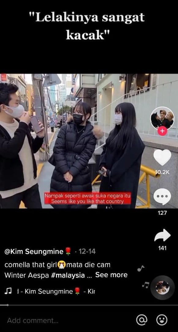 Wanita Korea Ini Kata “Lelaki Malaysia Kacak” 1 photo 2021 12 30 08 11 24