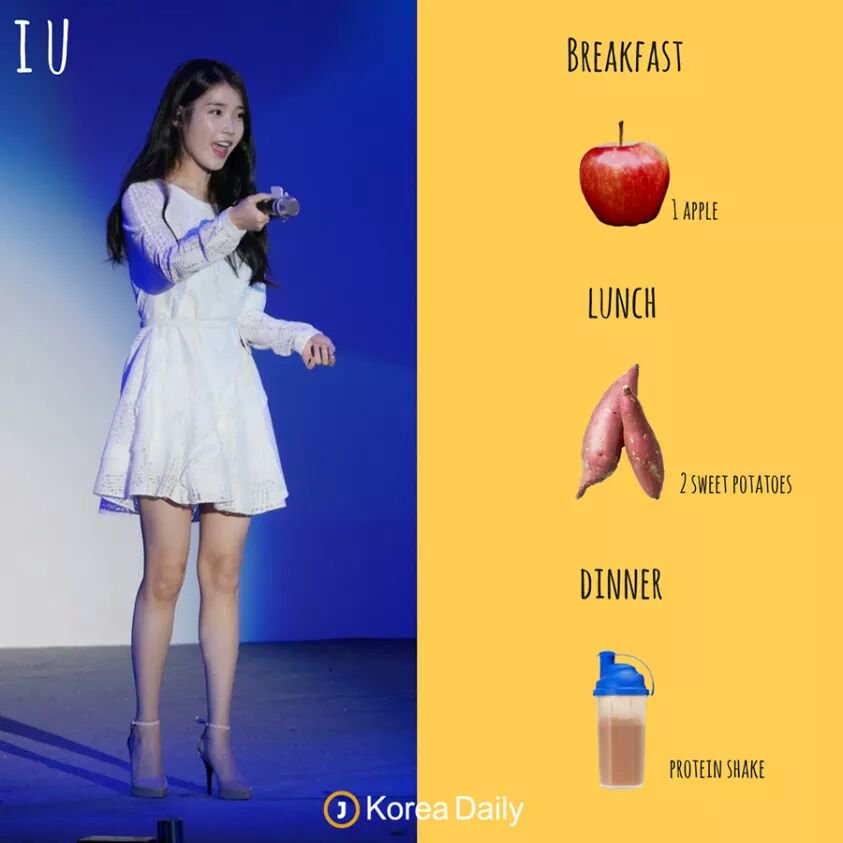 8 Jenis Diet Yang Diamalkan Selebriti K-Pop Yang Akan Mengejutkan Anda 2 iu pinterest