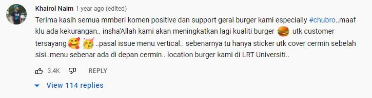 "Jatuh Cinta..."- Ini Reaksi Lelaki Korea Bila Makan Burger Ramly 9 10