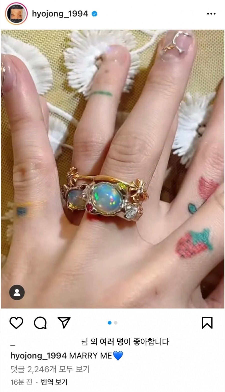 Pereka Barang Kemas Kongsi Proses Rekaan Cincin Tunang Pasangan Selebriti K-Pop Ini 1 1643911028 image
