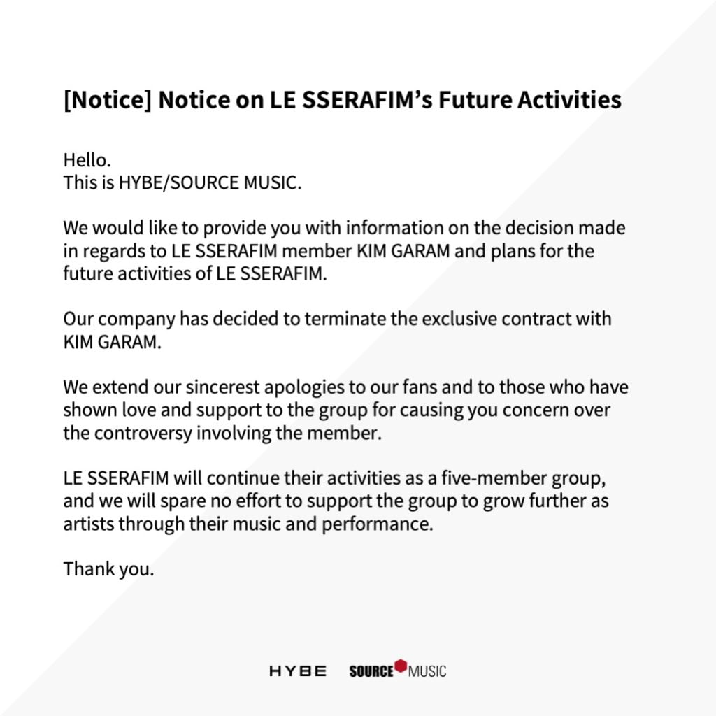LE SSERAFIM Kim Garam