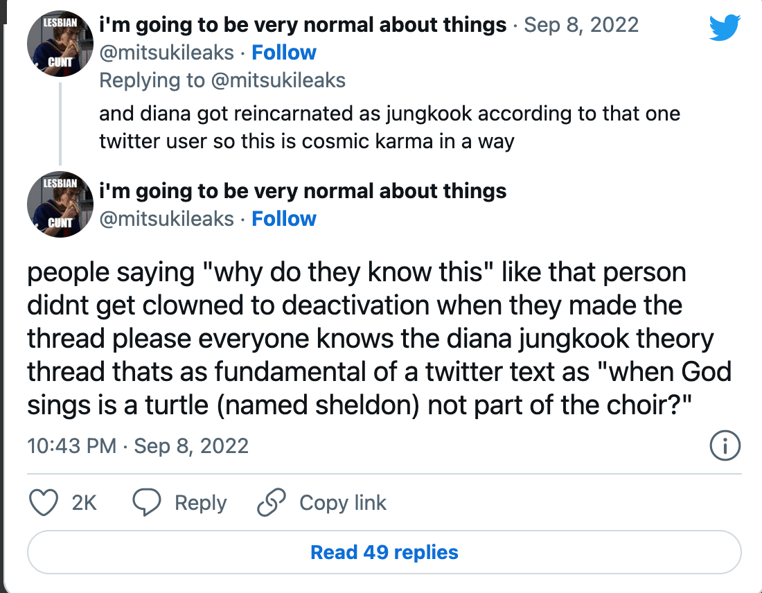 "Jelmaan Puteri Diana"- Netizen Korea Cipta Teori Jelmaan Semula Berkaitan Kelahiran Jungkook BTS 3 Screenshot 2022 09 09 at 4.53.25 PM