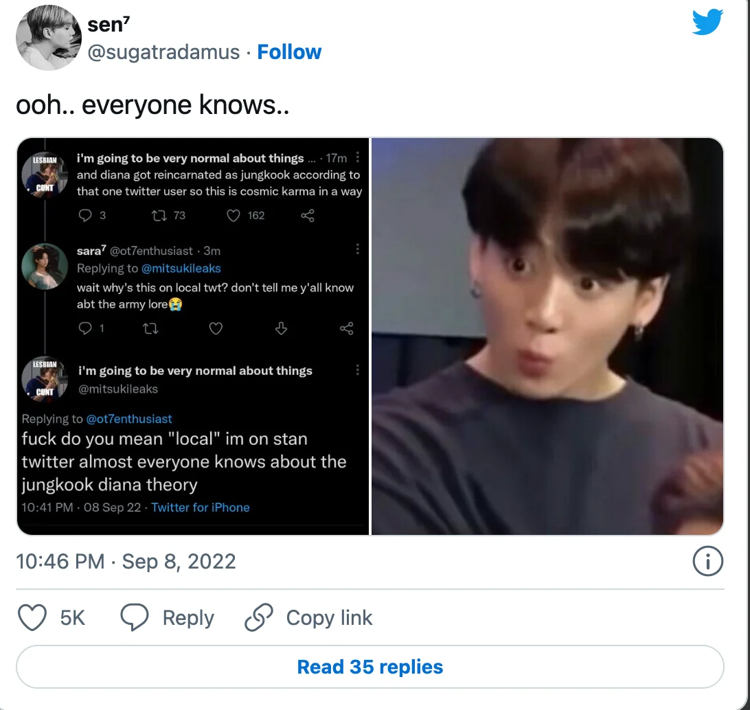 "Jelmaan Puteri Diana"- Netizen Korea Cipta Teori Jelmaan Semula Berkaitan Kelahiran Jungkook BTS 4 Screenshot 2022 09 09 at 4.53.41 PM