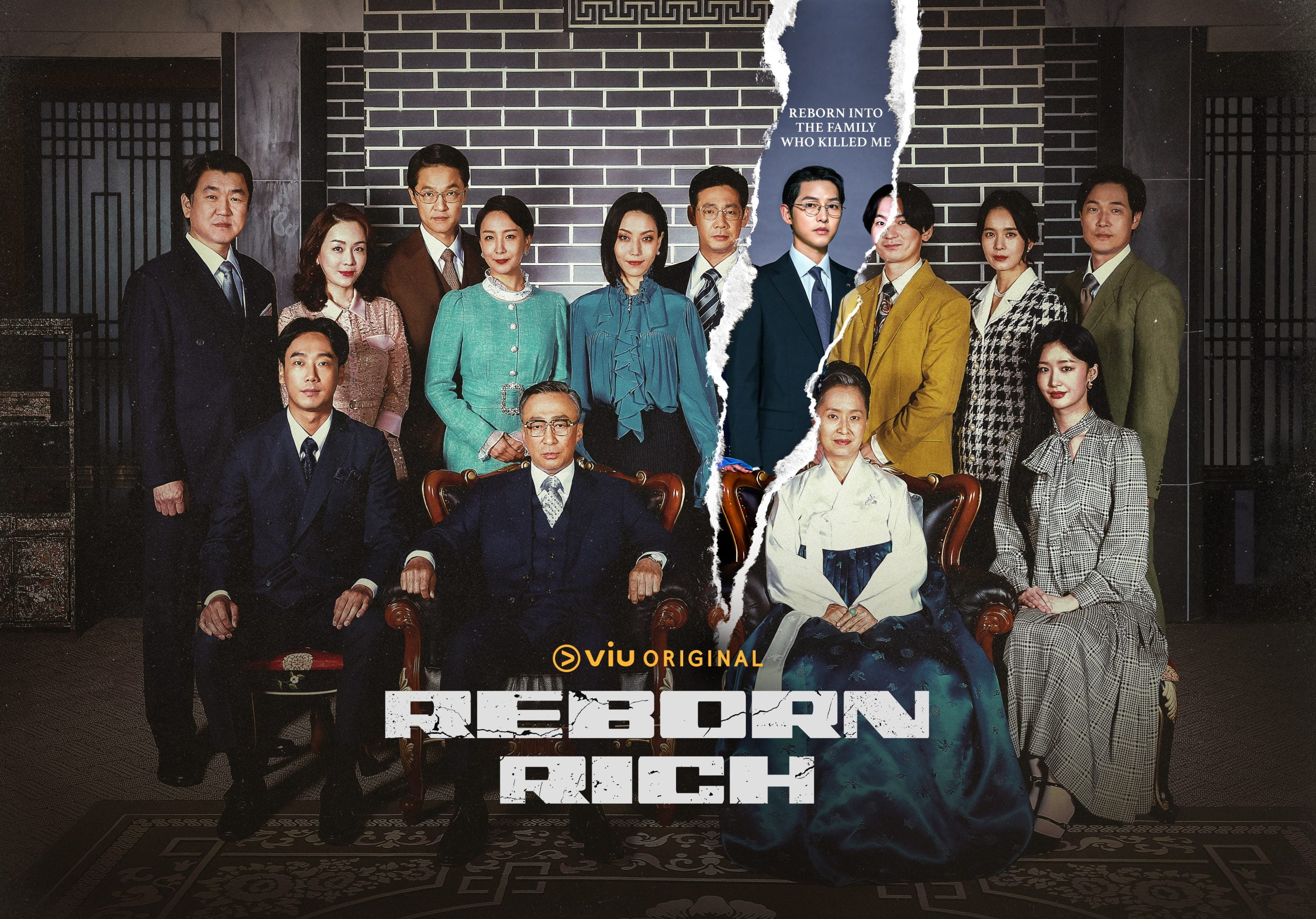 'Saya Kembali Untuk Balas Dendam..."- Song Joong Ki Akui Dihidupkan Semula Sebagai "Reborn Rich" 1 Reborn Rich Teaser Poster 1 scaled