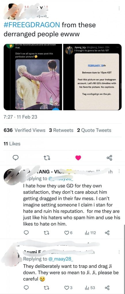 Peminat Seungri Gunakan Kebaikan GD Untuk Kepuasan Mereka Sendiri 6 1676144165 screenshot 20230211 092301