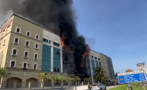 Bangunan KWSP Terbakar Lagi Di Petaling Jaya 1 KWSP