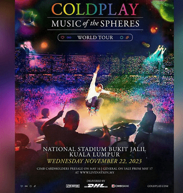 Konsert Blackpink Pun Kena Bantah, PU Syed Sekali Lagi Bersuara Pada Konsert Coldplay 1 coldplay