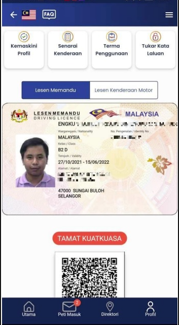 Cara Mudah Daftar Lesen & 'Roadtax Online' Dalam Aplikasi Jabatan Pengangkutan Jalan MyJPJ 8 daebaking.co jpj22334455667788