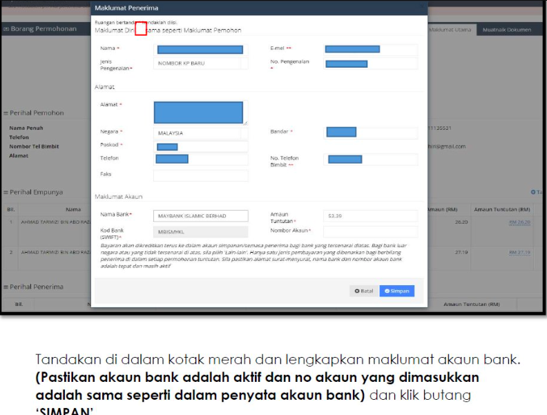 Dalam IC Kita Ada Duit? Ini Cara Nak 'Claim' Duit Yang Tidak Dituntut Dalam IC 12 daebaking.co sen22234455667799101112