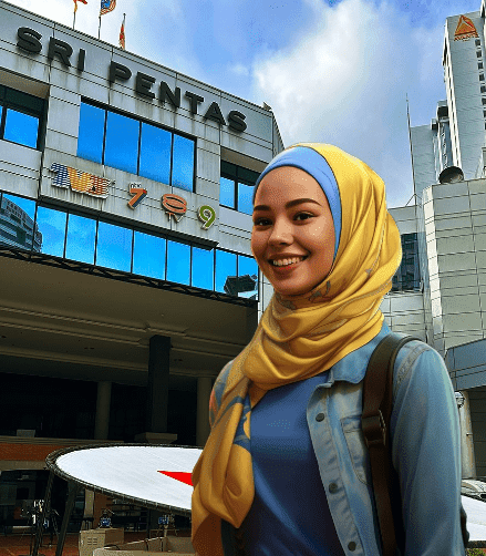 Penyampai Radio Ai Pertama Di Malaysia, Aina Sabrina Kini Jadi Tumpuan 1 radio1