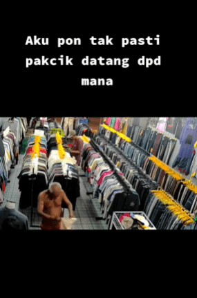 Hargailah Orang Tua Anda, Ramai Yang Sebak Lihat Situasi Pakcik Ini Di Kedai Bundle 1 pakcik