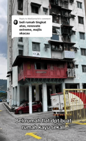 "Nak Kecam Tapi Macam Lawa Pulak"-Ramai Teruja Lihat Rumah Pangsa Kayangan 1 rumah