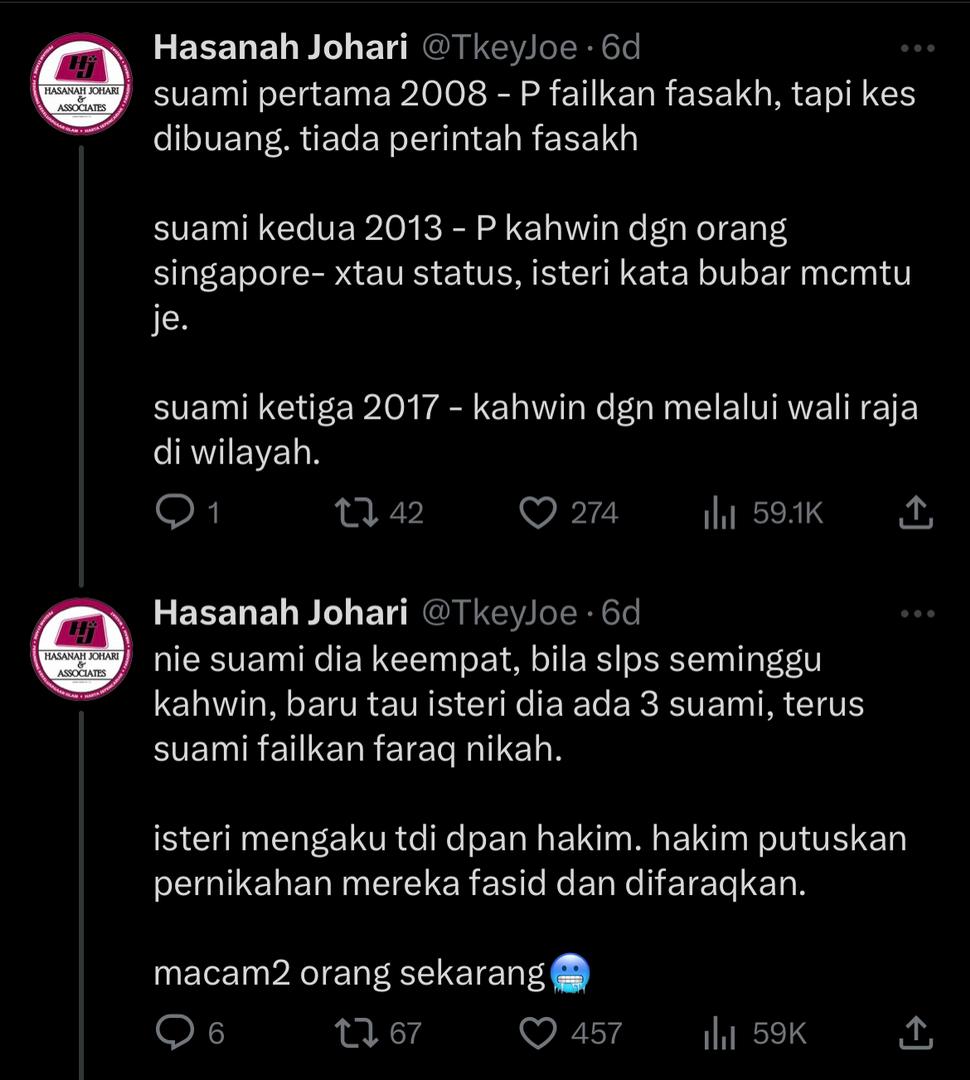 Peguam Dedah Cerita Isteri Baru Kahwin 3 Lelaki, Sekali Ini Tindakan Suami Beliau 3 WhatsApp Image 2023 08 09 at 2.28.14 PM