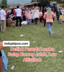 Wanita Maut Ketika Menyertai Acara Sukaneka Lari Dalam Guni 1 image 5