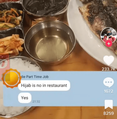 Pernah Diminta Buka Tudung Jika Nak Bekerja Di Korea, Influencer Ini Akhirnya Berjaya Buka Restoran Sendiri Di Sana 2 influencer1