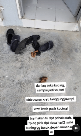 Kucing Jiran Suka Berak Merata, Wanita Ini Stress Dan Minta Pendapat Orang Ramai 1 kucingjiran2