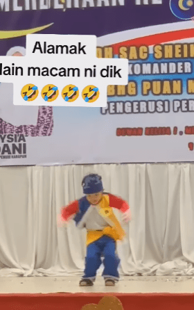 Disangka Ingin Bersilat Tapi Lain Pula Jadi, Telatah Budak Buat Persembahan Buat Ramai Terhibur 1 silat2
