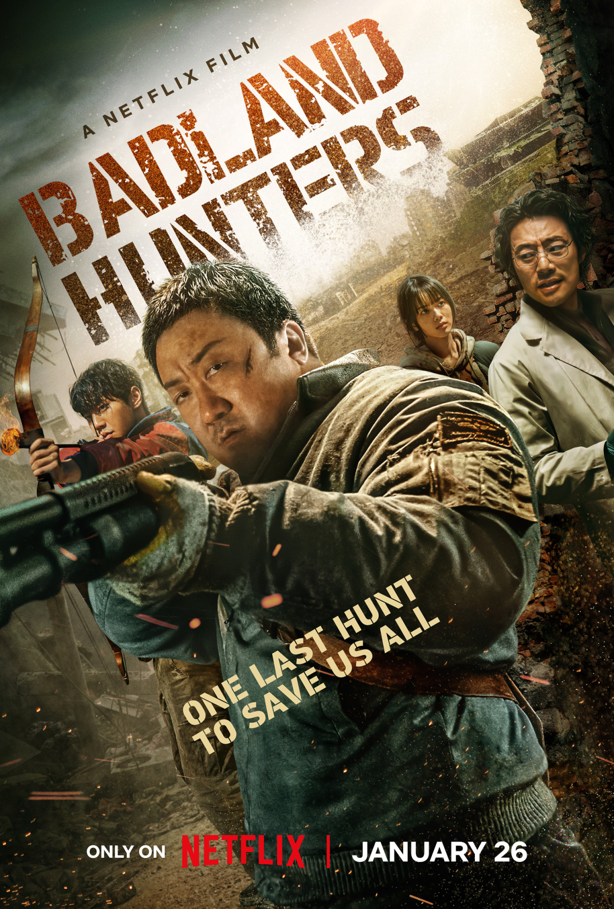Badland Hunters, Filem Penuh Aksi Ma Dong Seok Menemui Peminat 26 Januari Ini Di Netflix 1 Badland hunters