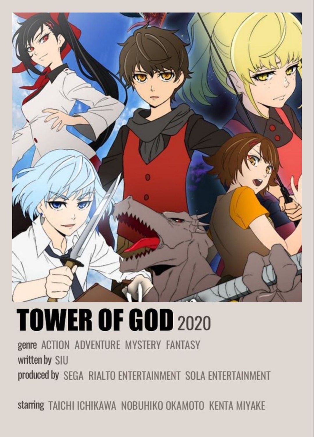 Fakta Menarik Anime TOWER OF GOD, Adaptasi Siri Popular Manhwa, Bakal Ada Musim 2 1 Tower of god