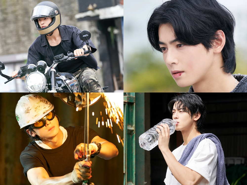 Jajangmyeon Viral Lagi, 7 Foto Cha Eun Woo sebagai Juru Kimpal Kacak, Berotot Sehingga Ramai Mengidamkannya 3 IMG 7381