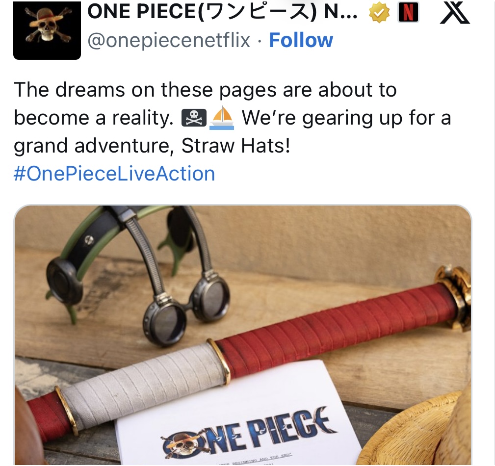 One Piece Live Action Memulakan Penggambaran Musim 2, Tajuk Episod Pertama Telah Didedahkan 1 IMG 2036