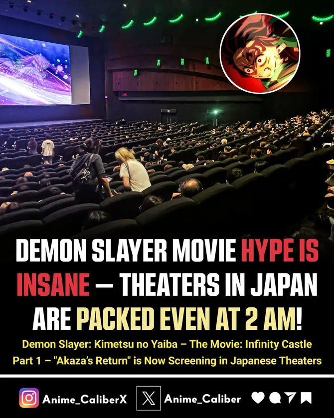Gegak Gempita Tayangan Perdana Demon Slayer: Infinity Castle, Peminat Jepun Berjaga Seawal 2 Pagi 1 Demon slaye