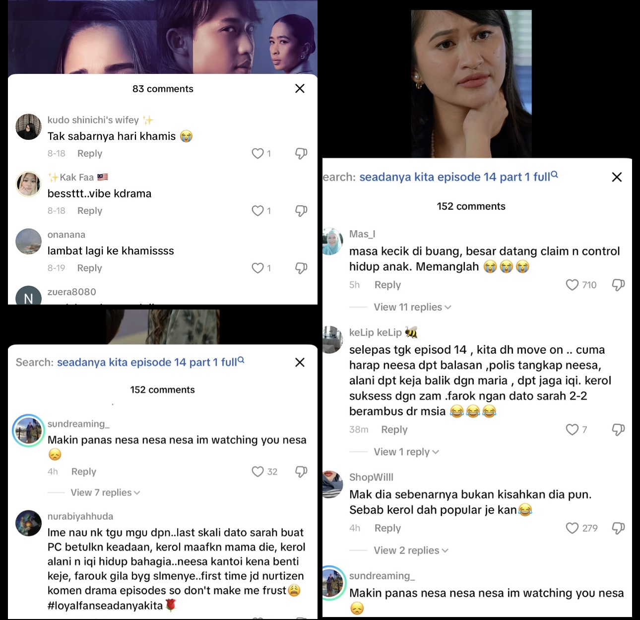 Drama Trending “Seadanya Kita”, Mencetus Fenomena Di Media Sosial 4 Seadanya kita