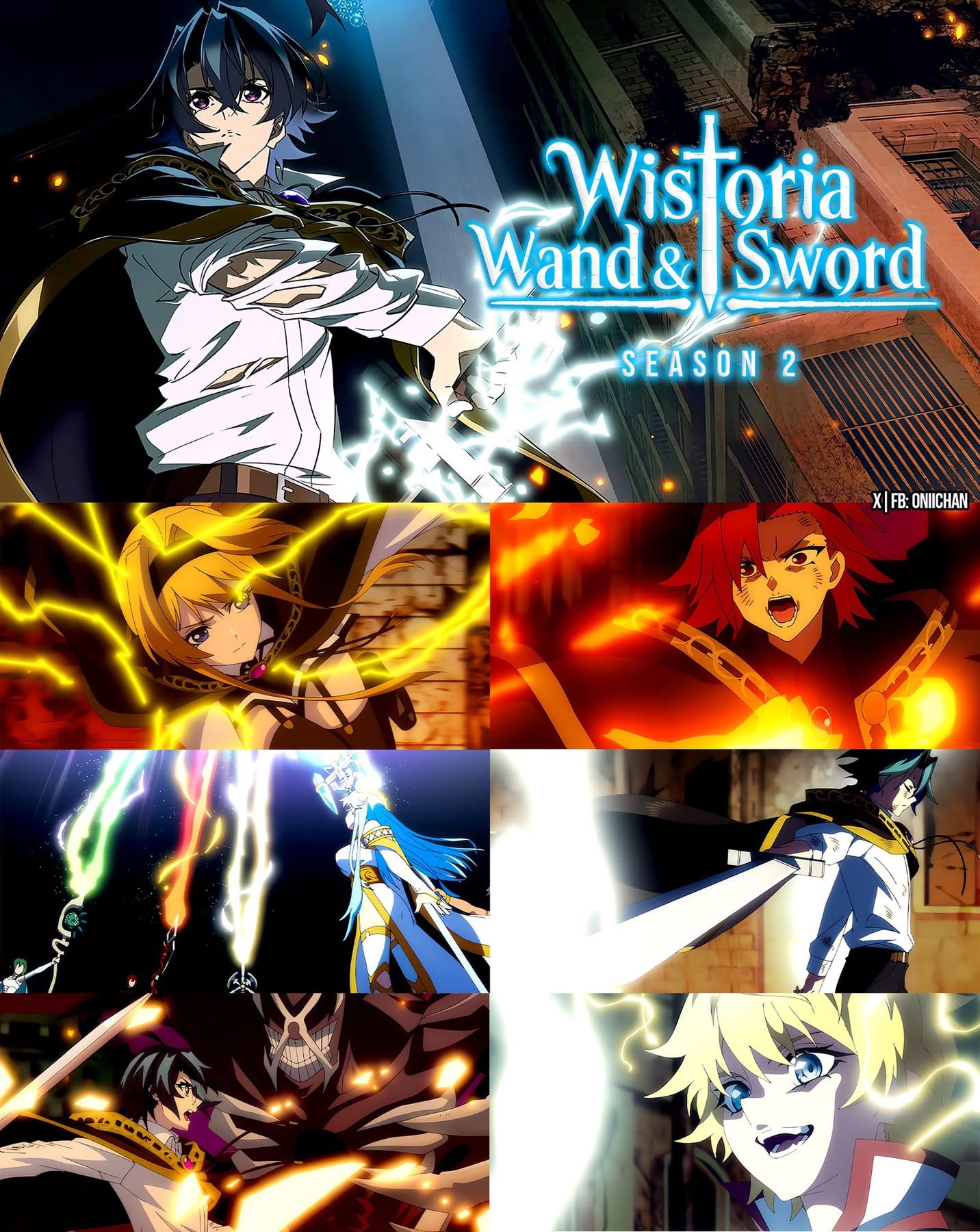 Wistoria: Wand and Sword Musim 2 Kembali 12 April 2026 2 Wistoria Wand and Sword