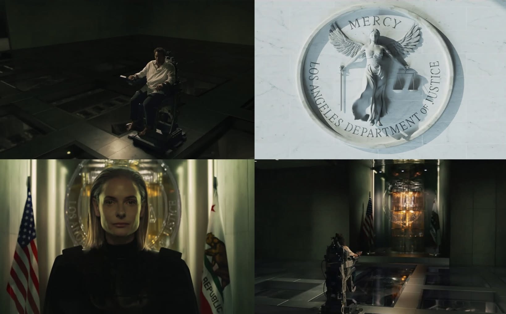Review Sci-Fi Thriller “Mercy” (2026): AI Hakim Yang Tentukan Hidup Mati Dalam 90 Minit 3 Mercy (2026)