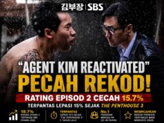 Agent Kim Reactivated Pecah Rekod, Rating Episod 2 Cecah 15.7%