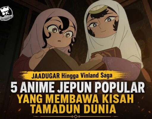 JAADUGAR Hingga Vinland Saga, 5 Anime Jepun Popular Yang Membawa Kisah Tamadun Dunia