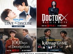 14 K-Drama Oktober 2026: Watchlist Makin Tak Terkawal, Ada Doctor X, Kidnap Game & Love in Disguise!